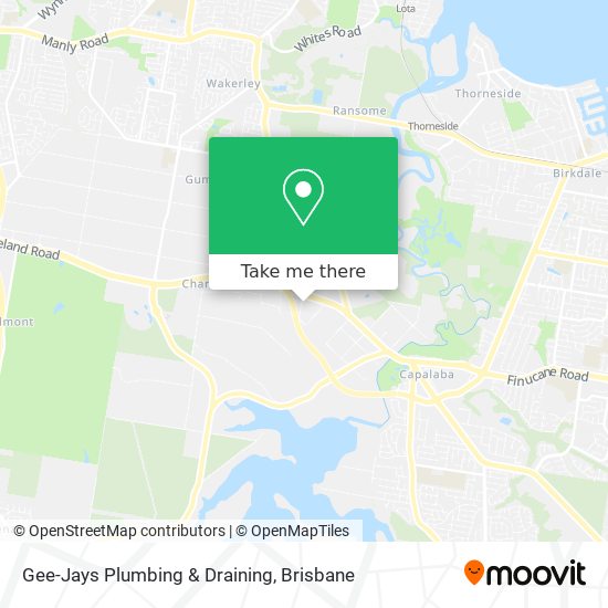 Gee-Jays Plumbing & Draining map