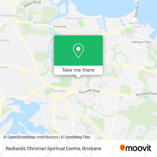 Mapa Redlands Christian Spiritual Centre