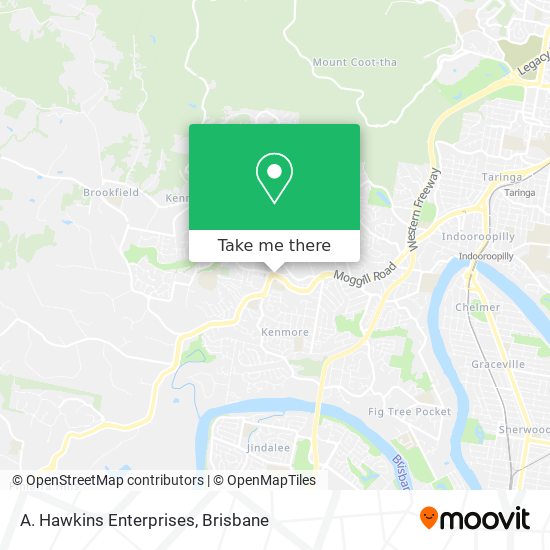 A. Hawkins Enterprises map