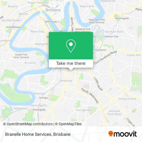 Mapa Branelle Home Services