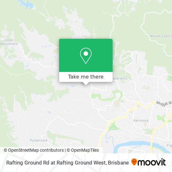 Rafting Ground Rd at Rafting Ground West map