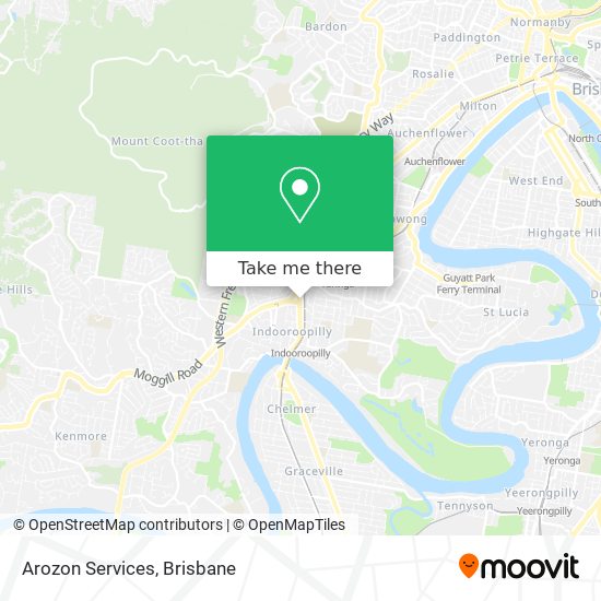 Arozon Services map