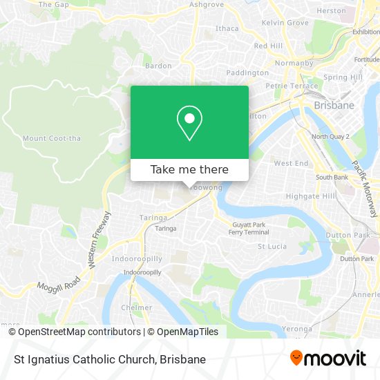 St Ignatius Catholic Church map