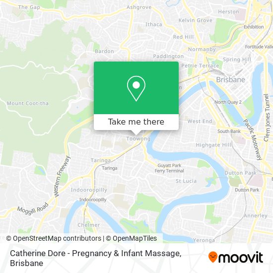 Catherine Dore - Pregnancy & Infant Massage map