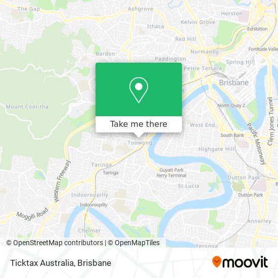 Ticktax Australia map