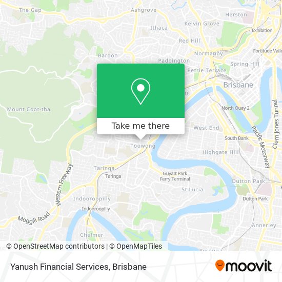 Yanush Financial Services map