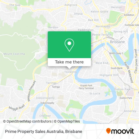 Mapa Prime Property Sales Australia