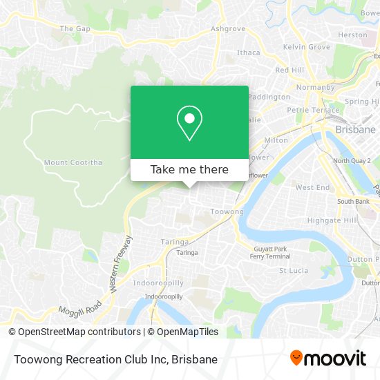 Toowong Recreation Club Inc map