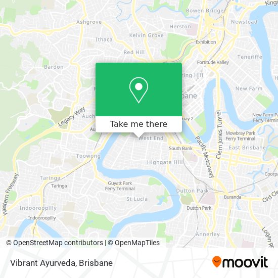 Vibrant Ayurveda map