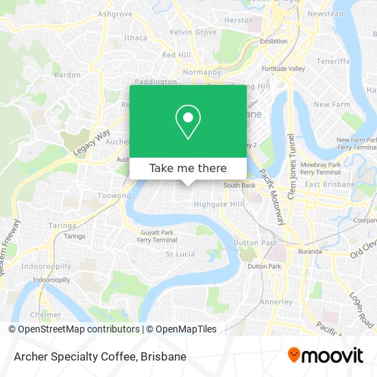 Archer Specialty Coffee map