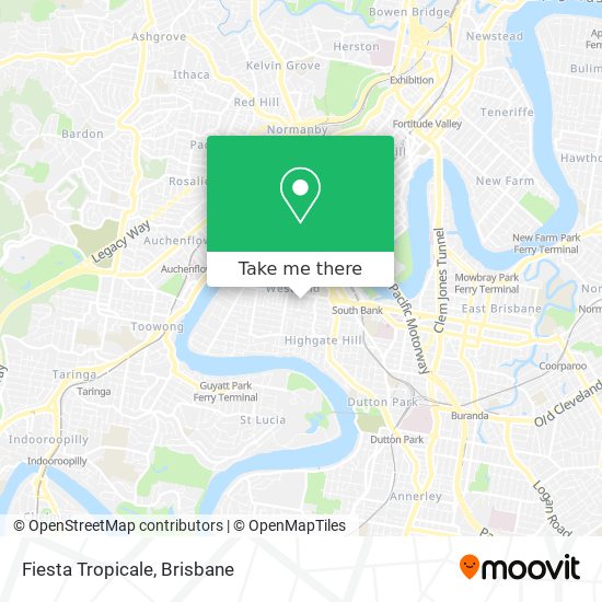 Fiesta Tropicale map