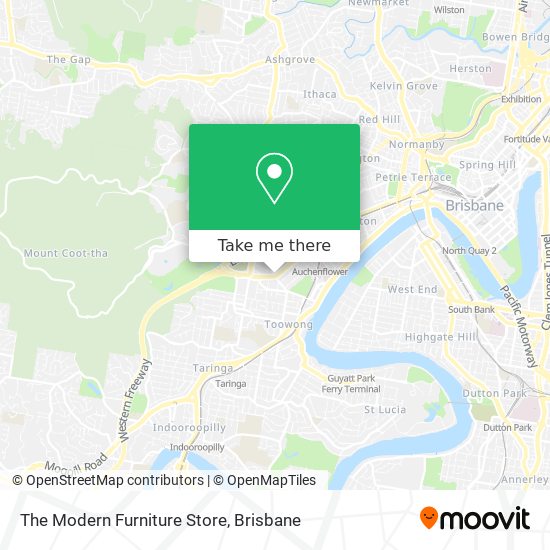 The Modern Furniture Store map
