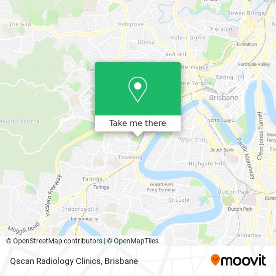 Qscan Radiology Clinics map