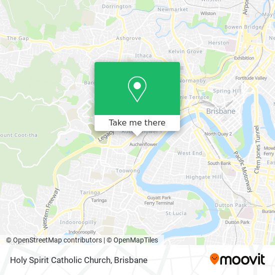 Holy Spirit Catholic Church map