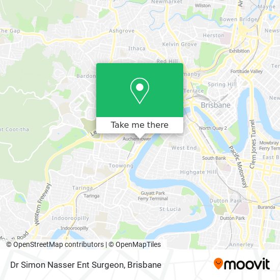 Dr Simon Nasser Ent Surgeon map