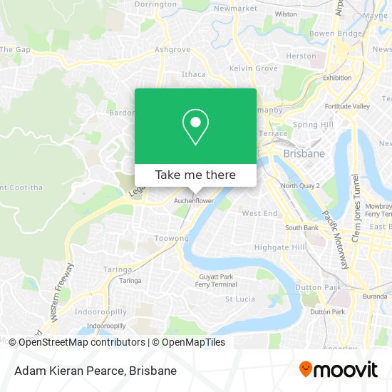 Adam Kieran Pearce map