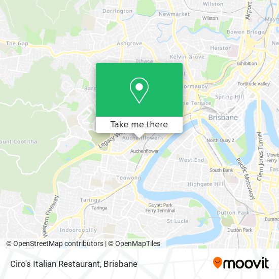Ciro's Italian Restaurant map