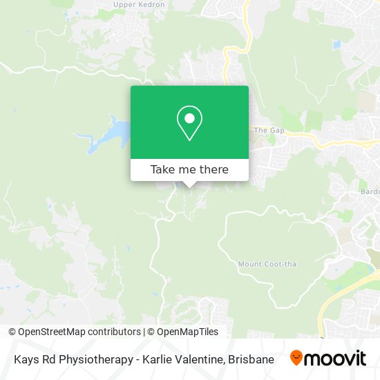Kays Rd Physiotherapy - Karlie Valentine map