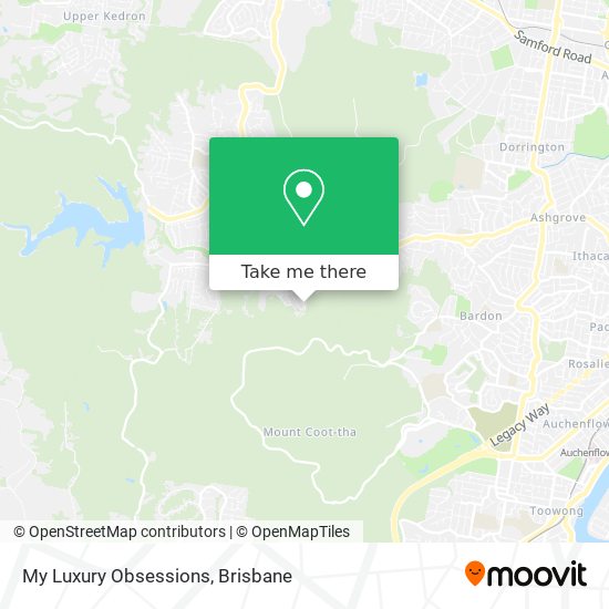 My Luxury Obsessions map