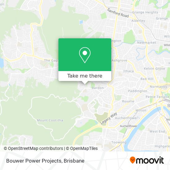 Bouwer Power Projects map