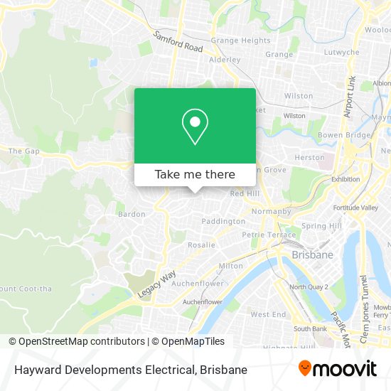 Mapa Hayward Developments Electrical