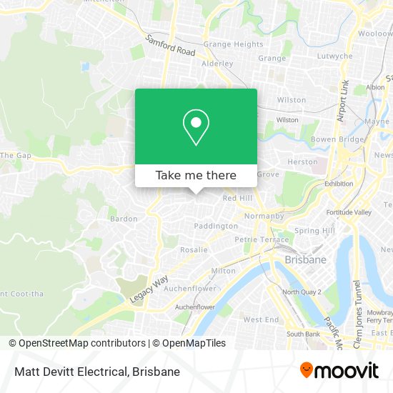 Mapa Matt Devitt Electrical