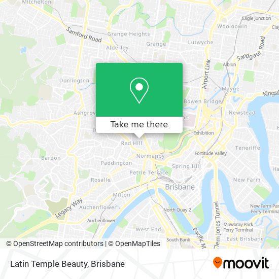Latin Temple Beauty map