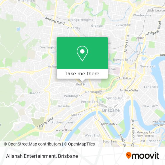 Alianah Entertainment map