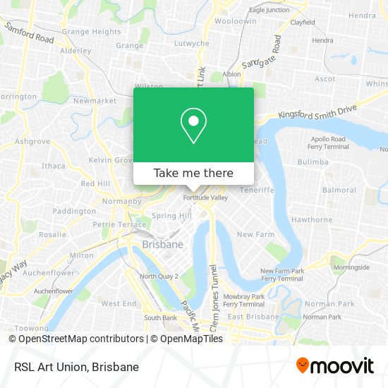 RSL Art Union map