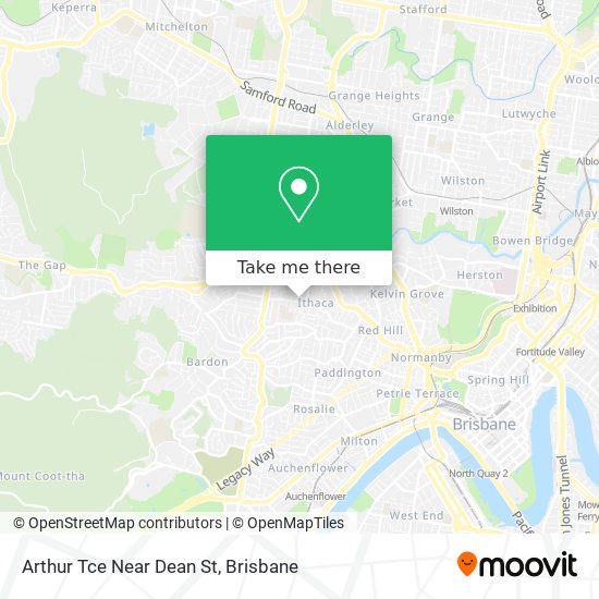 Arthur Tce Near Dean St map