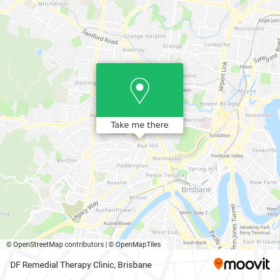 DF Remedial Therapy Clinic map