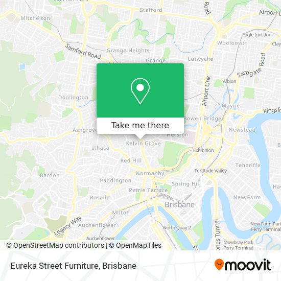 Eureka Street Furniture map