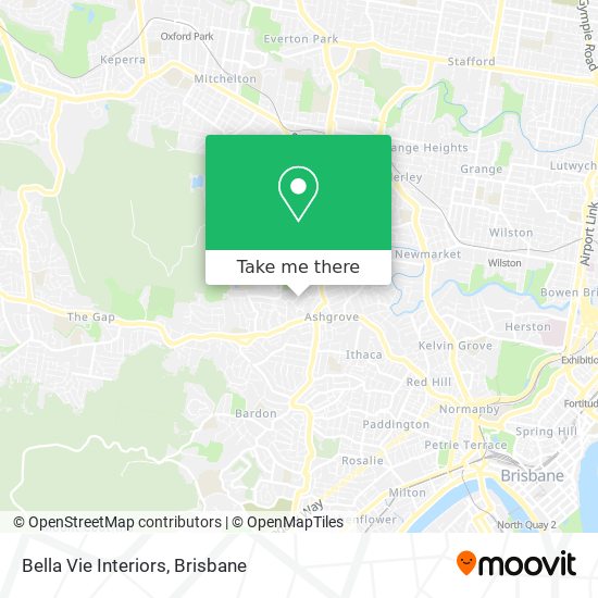 Bella Vie Interiors map