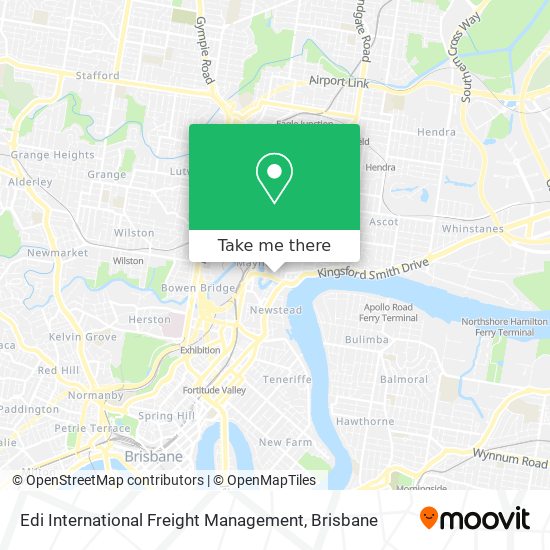 Edi International Freight Management map