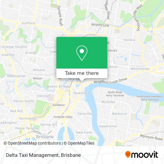 Mapa Delta Taxi Management
