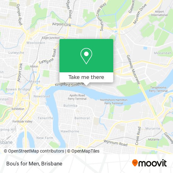 Bou's for Men map
