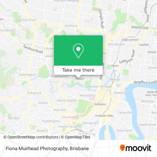 Fiona Muirhead Photography map