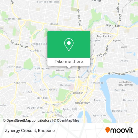 Zynergy Crossfit map