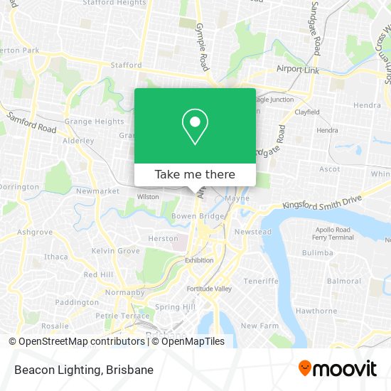 Beacon Lighting map