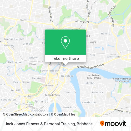 Jack Jones Fitness & Personal Training map