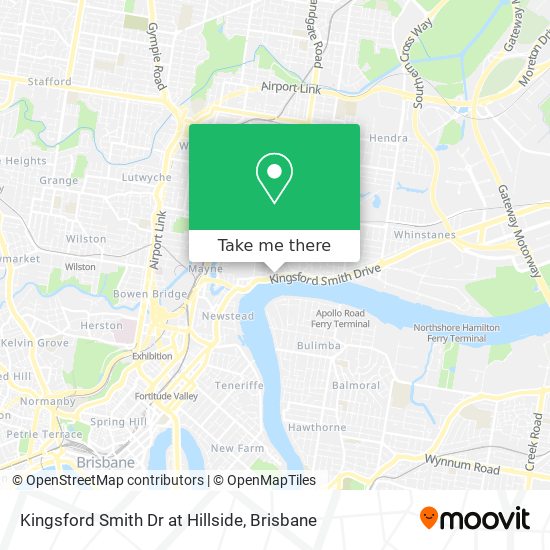 Kingsford Smith Dr at Hillside map