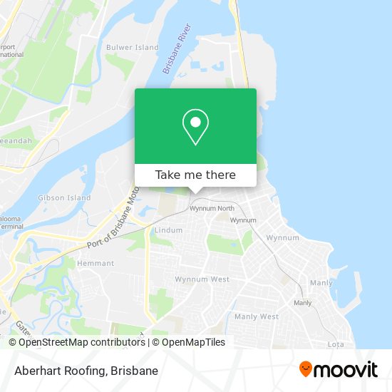 Aberhart Roofing map
