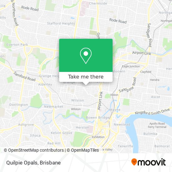 Quilpie Opals map