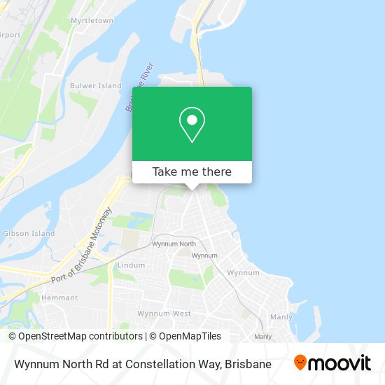 Wynnum North Rd at Constellation Way map