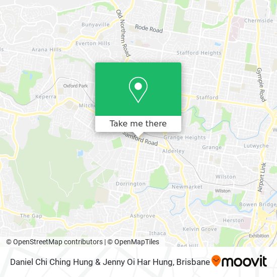 Daniel Chi Ching Hung & Jenny Oi Har Hung map