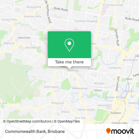 Commonwealth Bank map