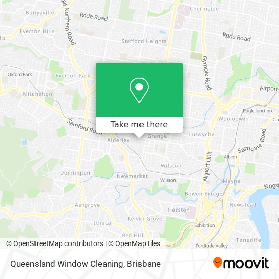Queensland Window Cleaning map