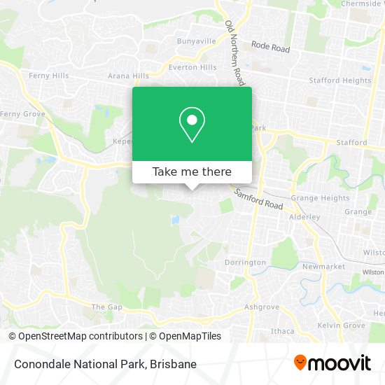 Conondale National Park map
