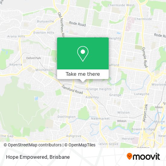 Hope Empowered map