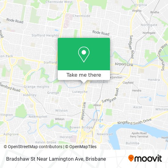 Bradshaw St Near Lamington Ave map